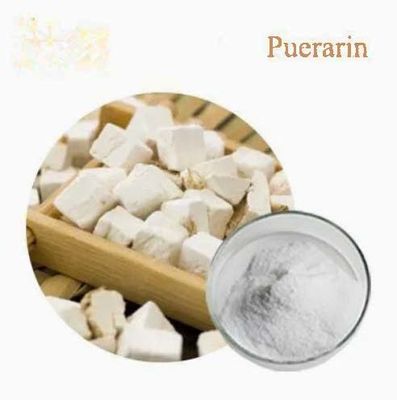 Pharmaceutical Cosmetic Raw Materials Natural Puerarin 98% CAS 3681-99-0 Health