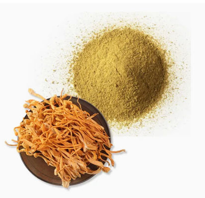Organic Selenium Enriched Cordyceps Militaris Powder CAS NO 73-03-0 Medicinal Mushroom